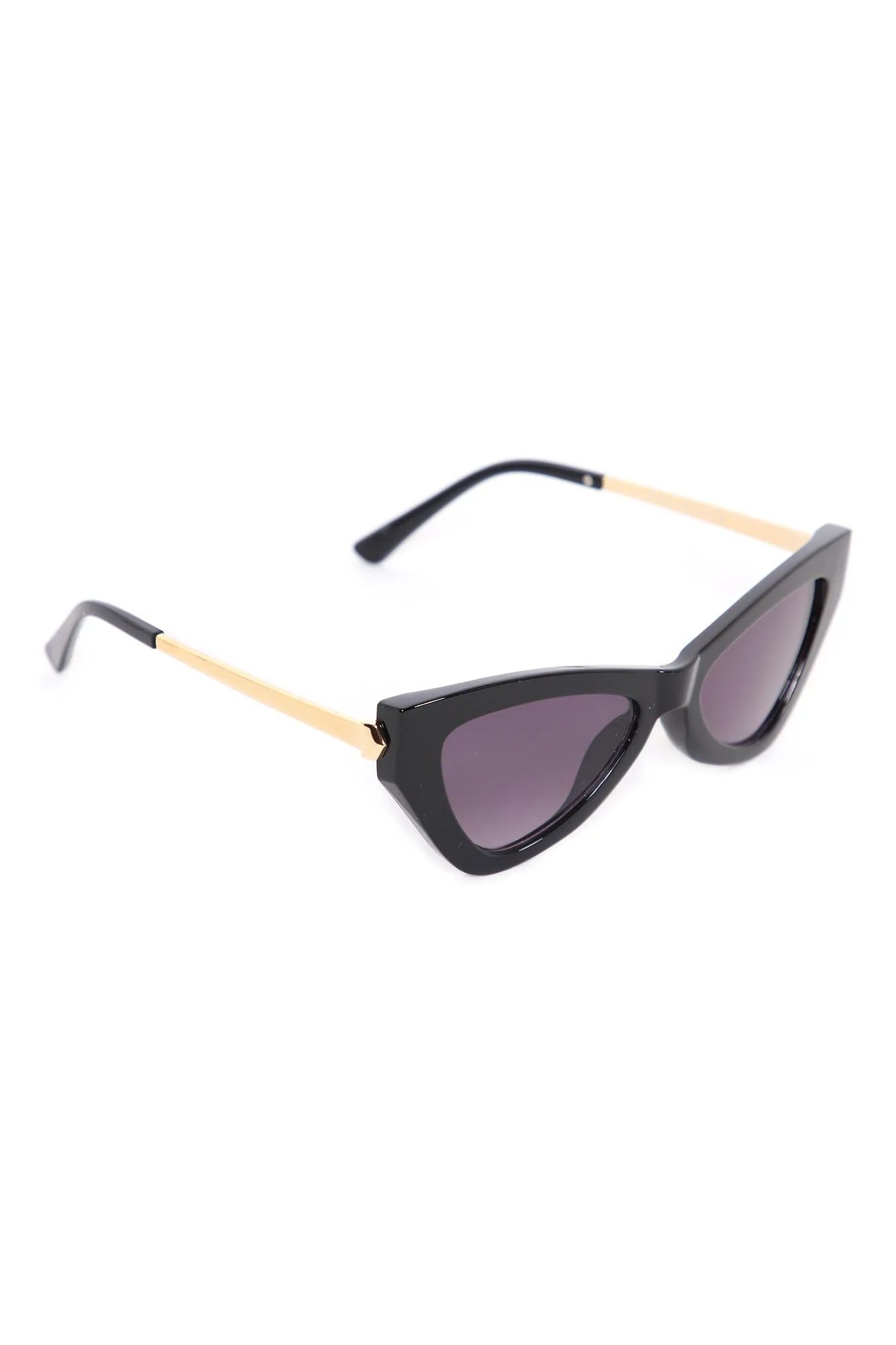 Babe On Beverly Sunglasses - Black/Smoke