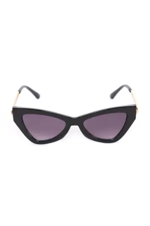 Babe On Beverly Sunglasses - Black/Smoke