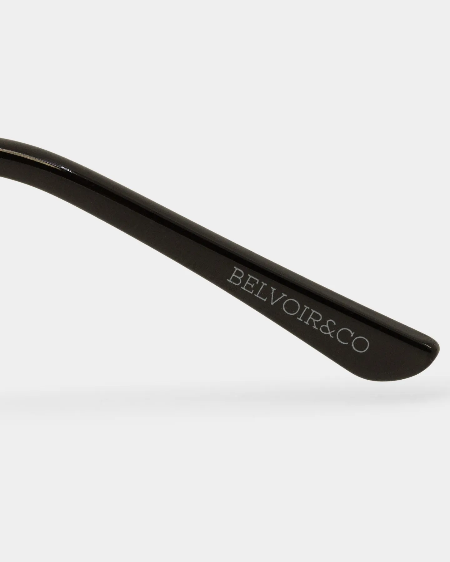 Belvoir & Co Kennedy Sunglasses Green/Gold