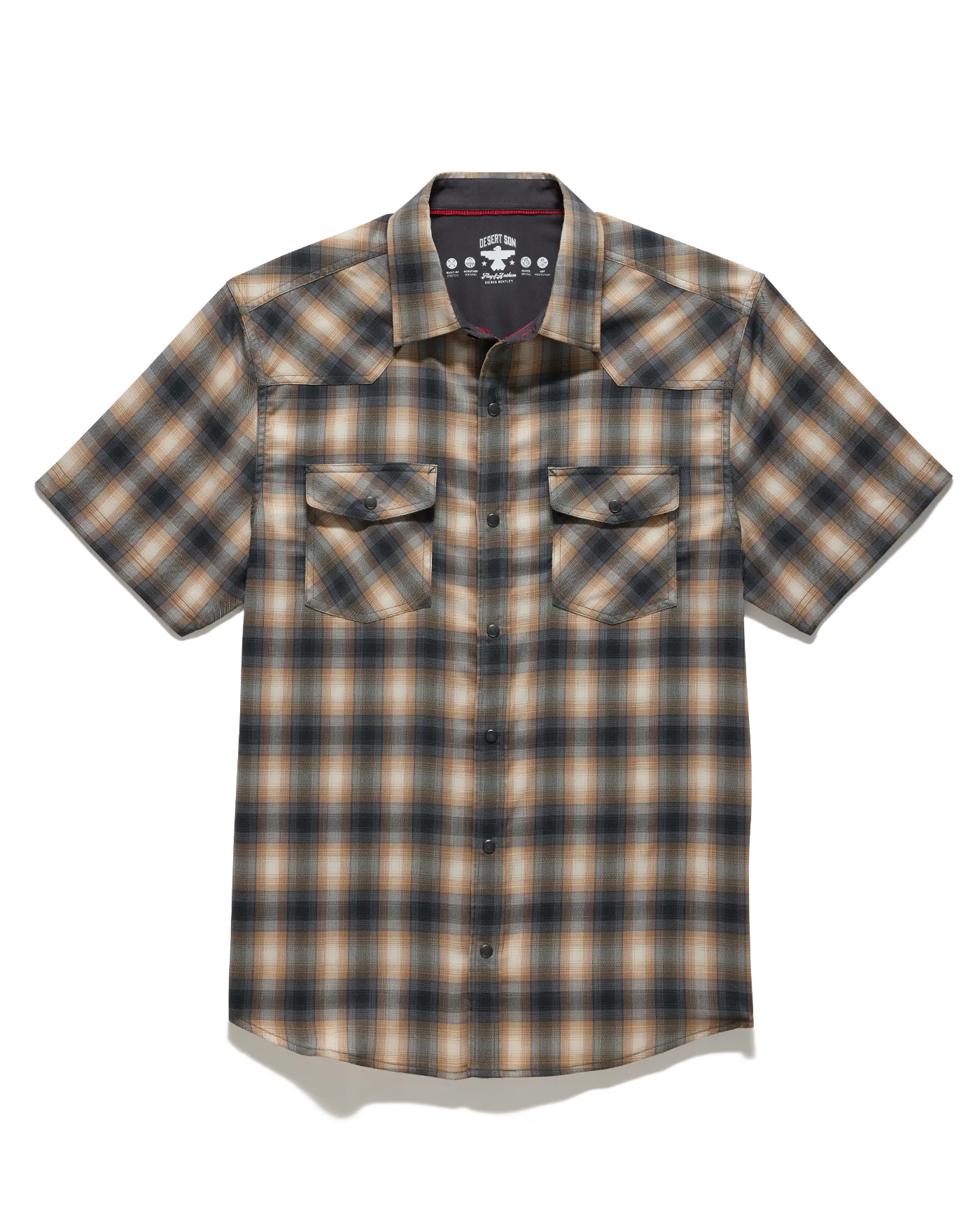 BRECKENRIDGE UPF PERFORMANCE WESTERN SS SHIRT