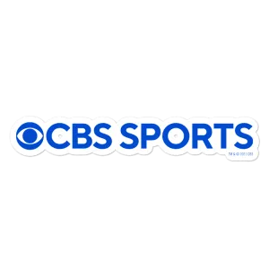 CBS Sports Logo Die Cut Sticker