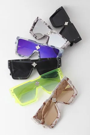 Futuristic Shield Sunglasses