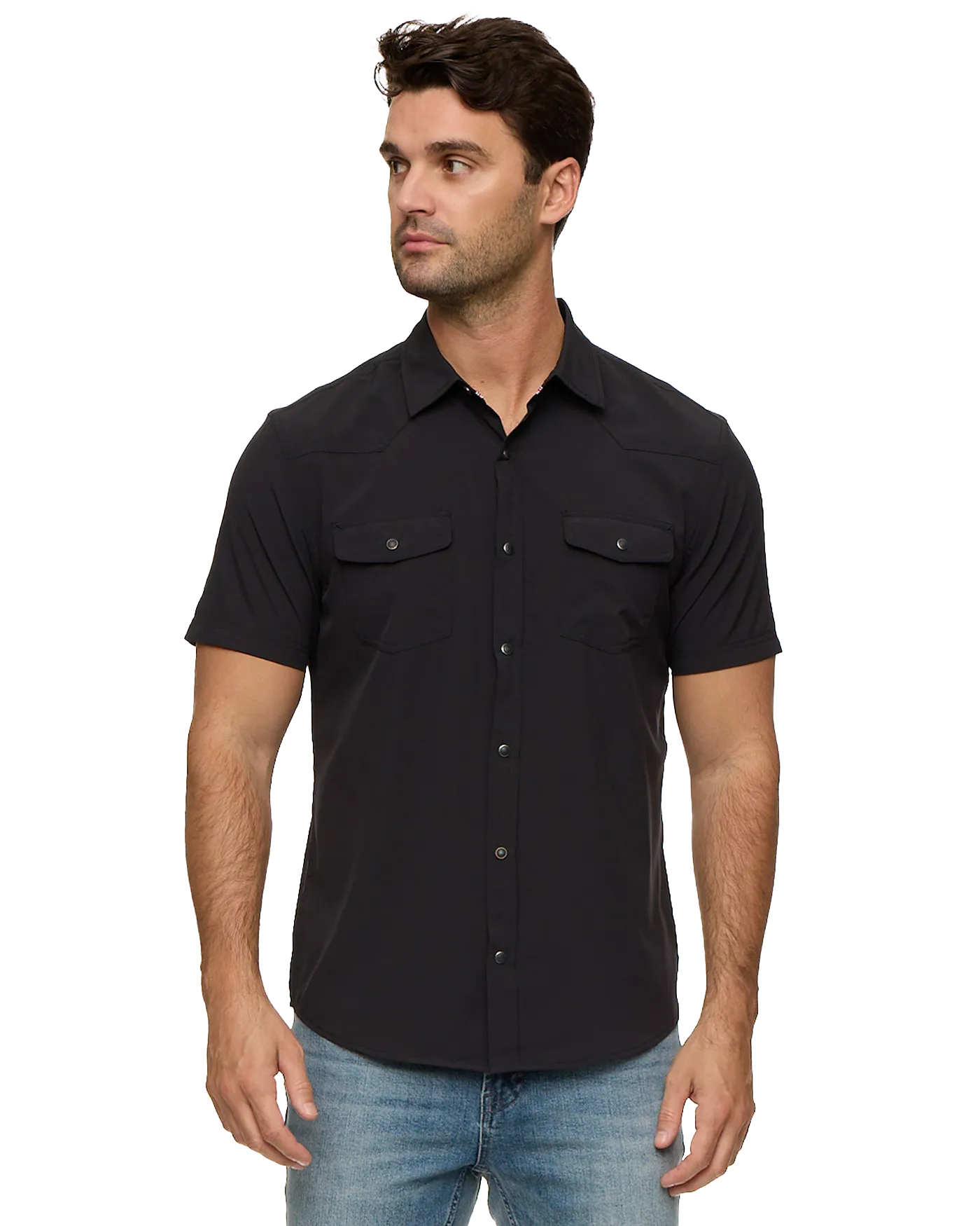 LONGMONT UPF PERFORMANCE WESTERN SS SHIRT