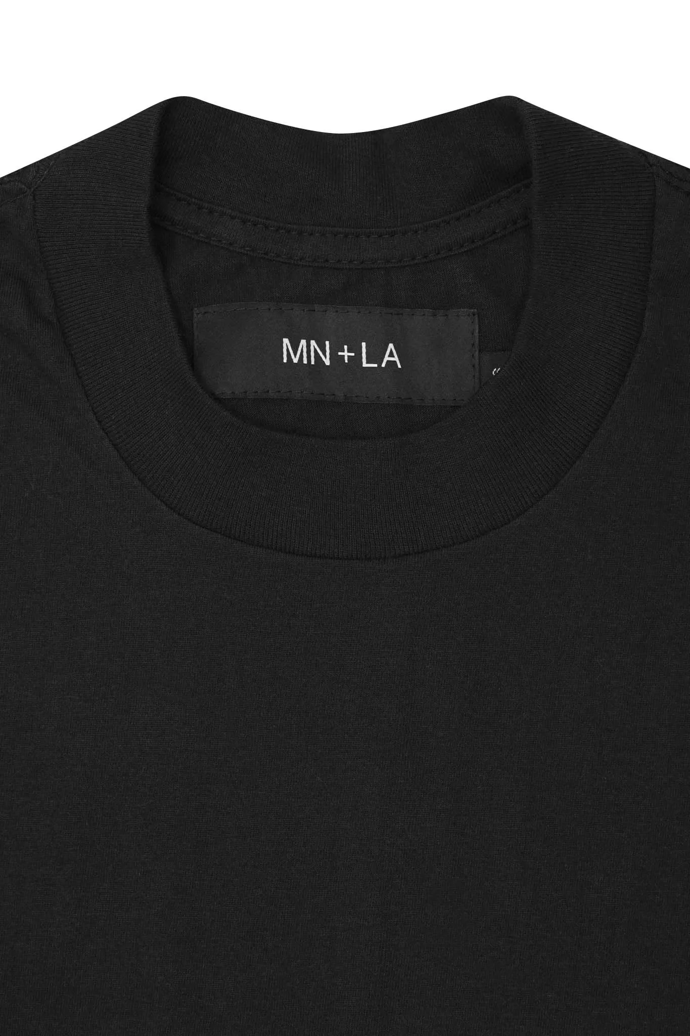 OVERSIZED LITE TEE IN CAVIAR