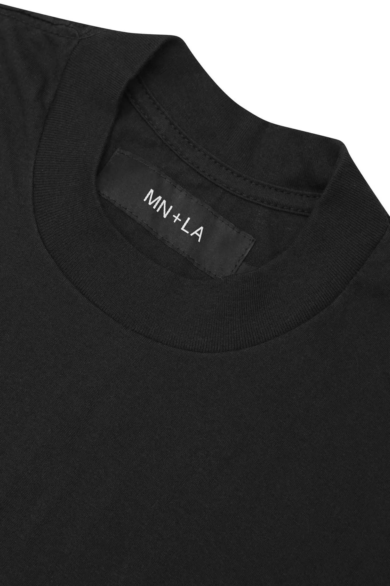 OVERSIZED LITE TEE IN CAVIAR