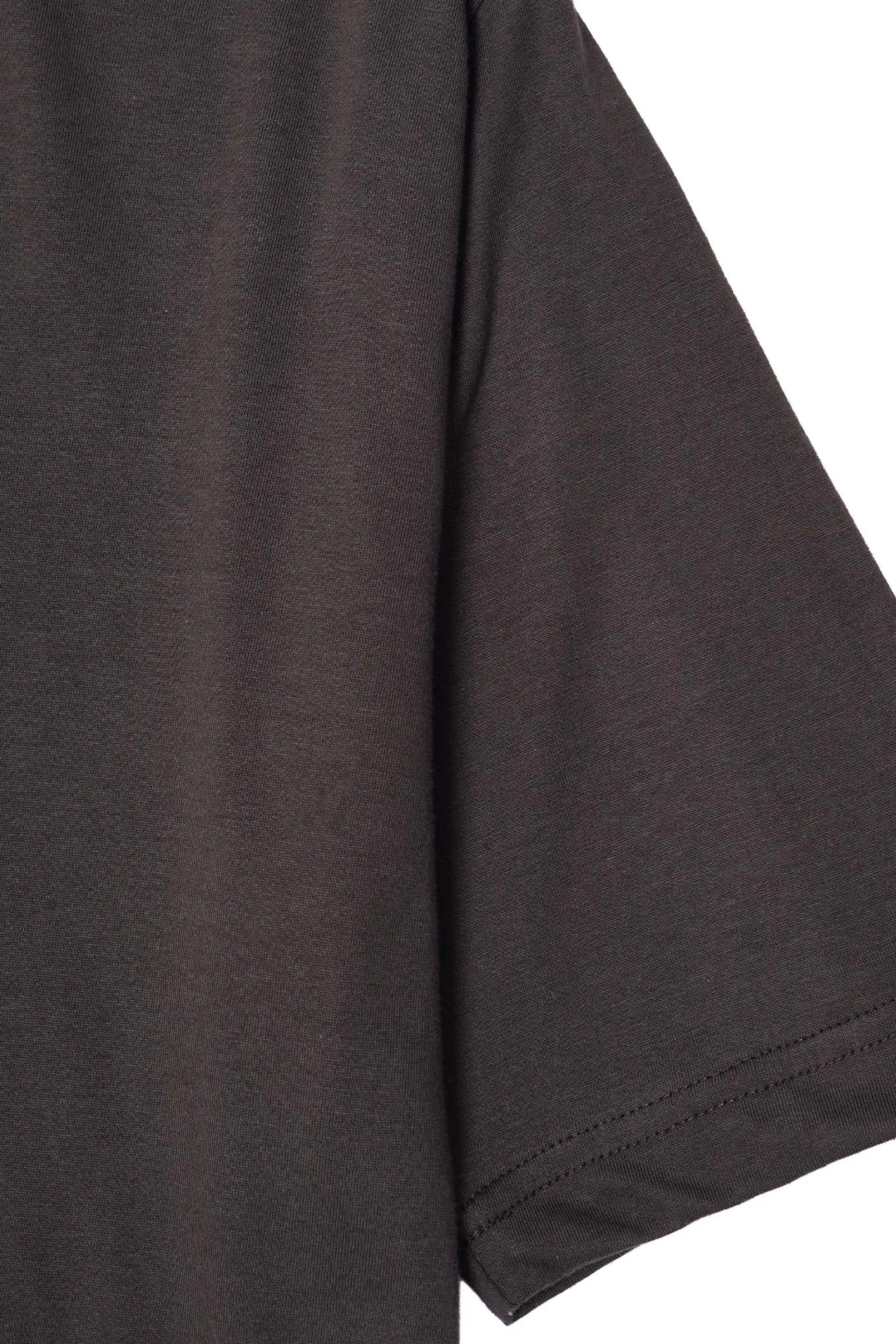 OVERSIZED LITE TEE IN CHARCOAL GREY