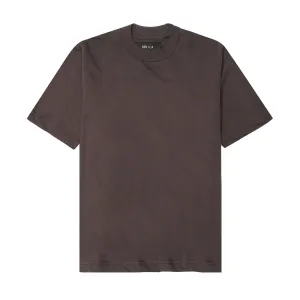 OVERSIZED LITE TEE IN CHARCOAL GREY