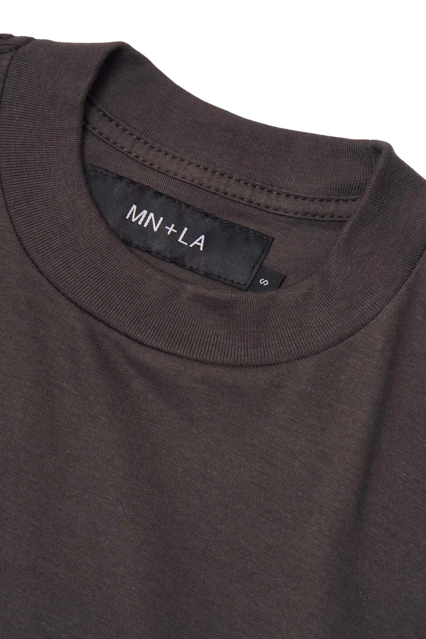 OVERSIZED LITE TEE IN CHARCOAL GREY