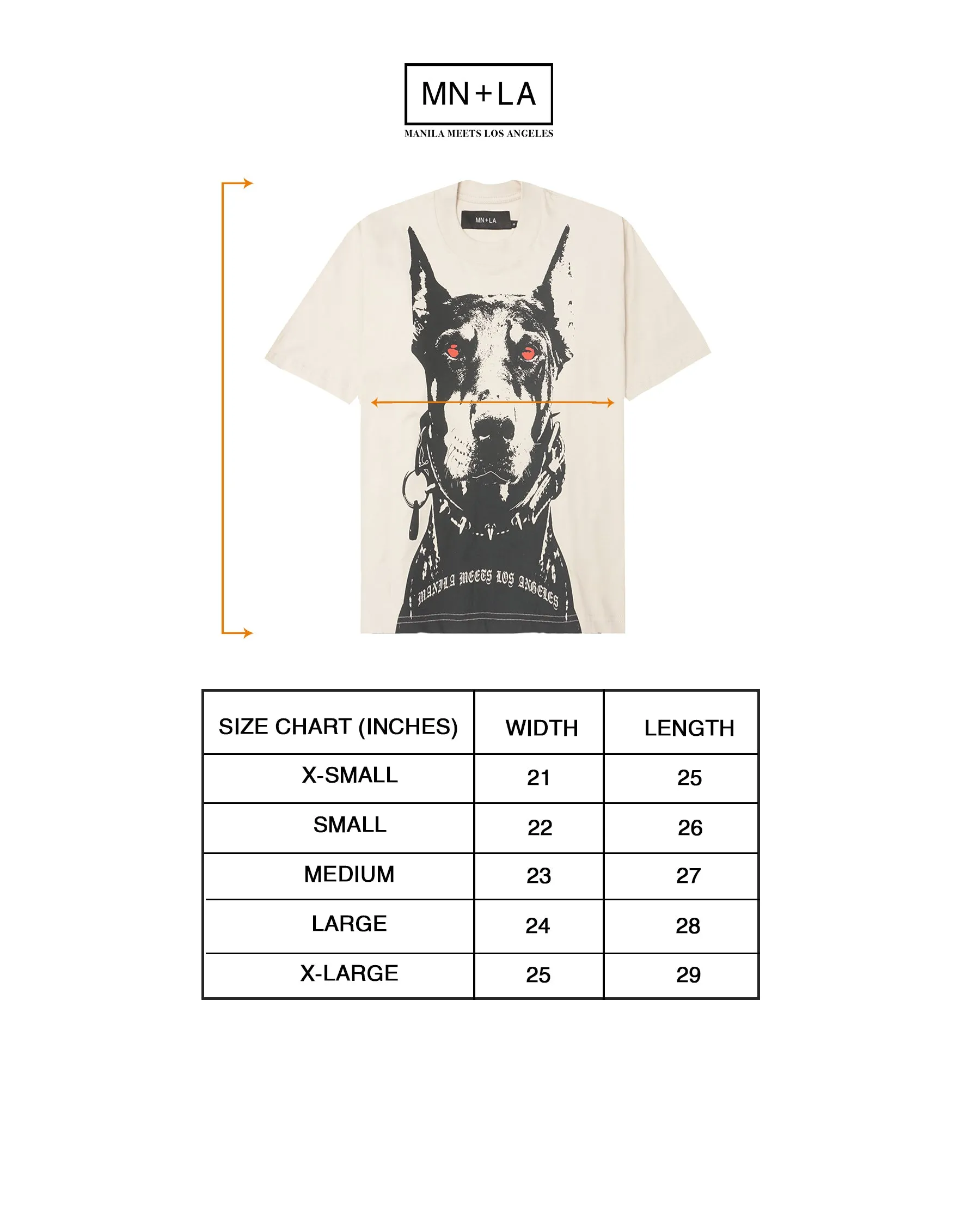 "CITY OF ANGELS" TEE IN CAVIAR