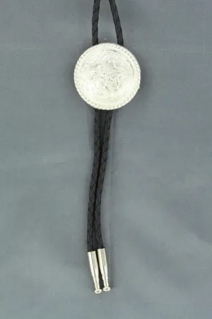 Round Bolo Tie