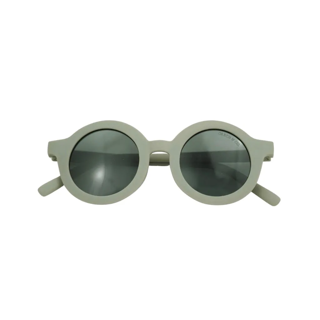 Round Sunglasses, Fog