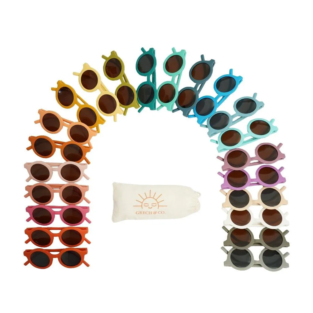 Round Sunglasses, Fog
