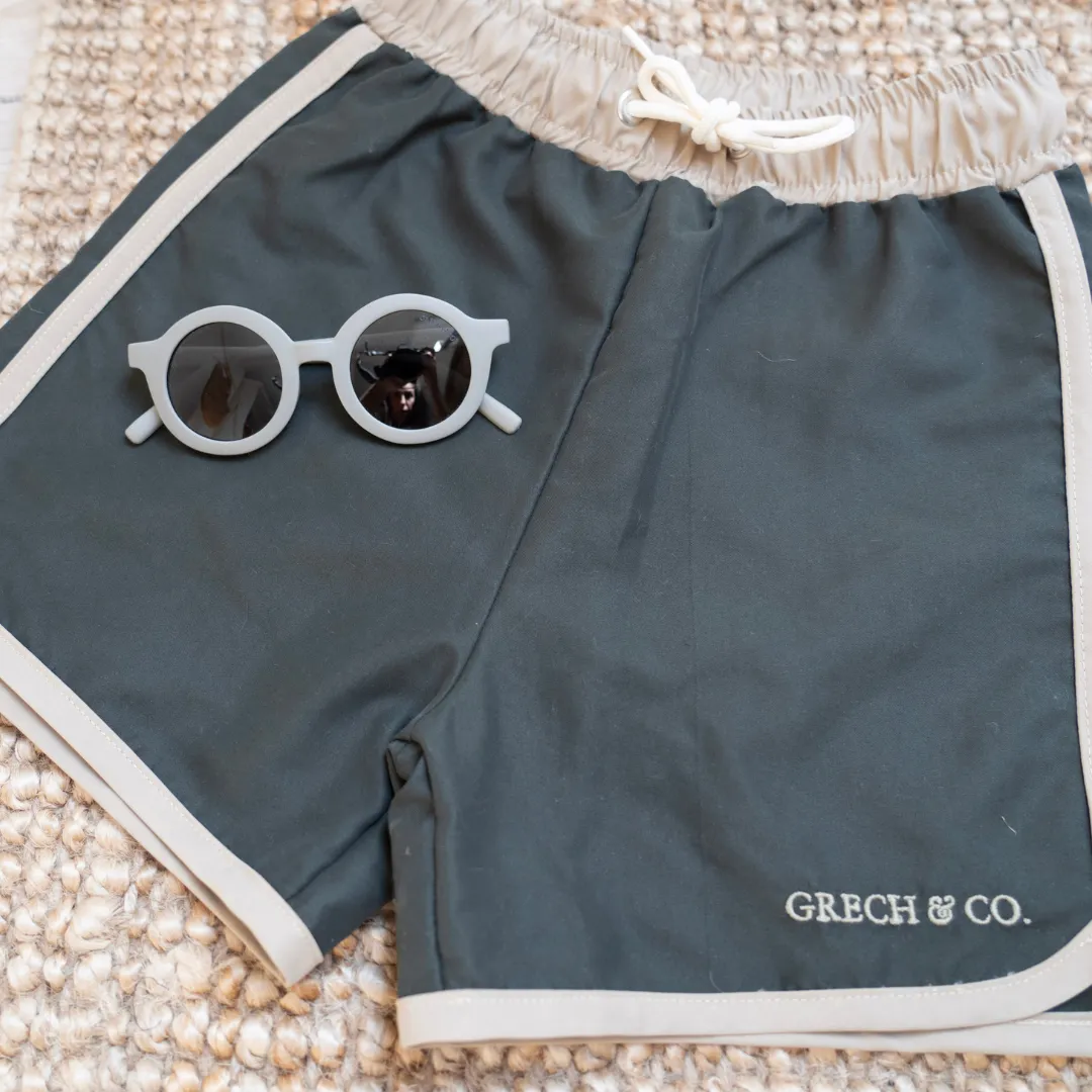 Round Sunglasses, Fog